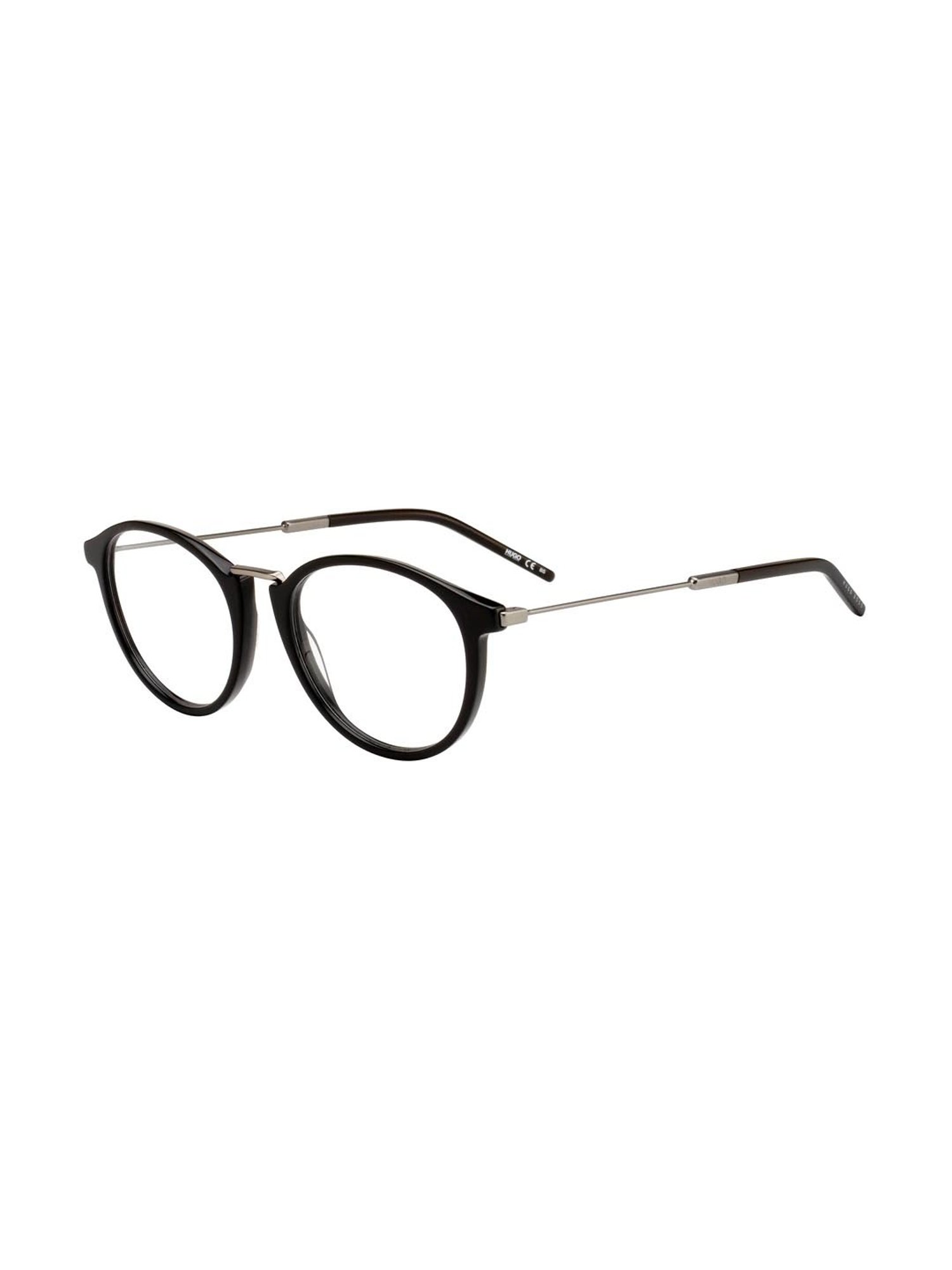 HUGO Black Oval Eye Frames for Men
