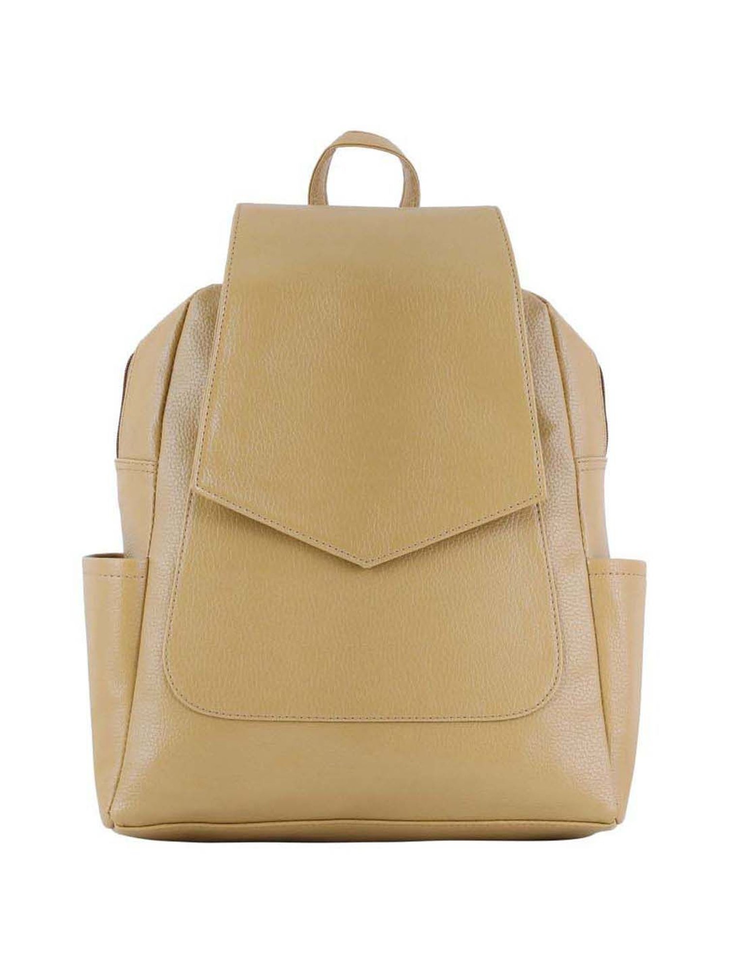 Toteteca Yellow Solid Large Laptop Backpack