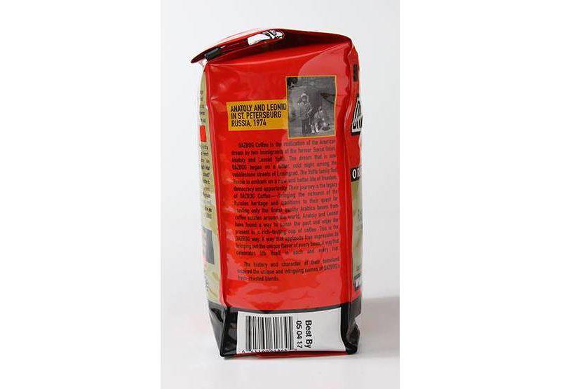 Dazbog Sumatra Mandheling Dark Roast Whole Bean Coffee - 12oz