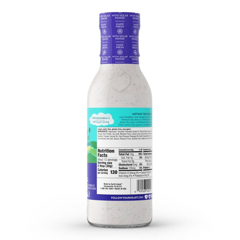 Follow Your Heart Vegan Bleu Cheese Salad Dressing - 12oz