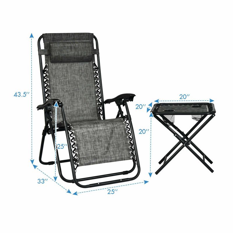 2pc Patio Chaise Lounge - Patio Festival