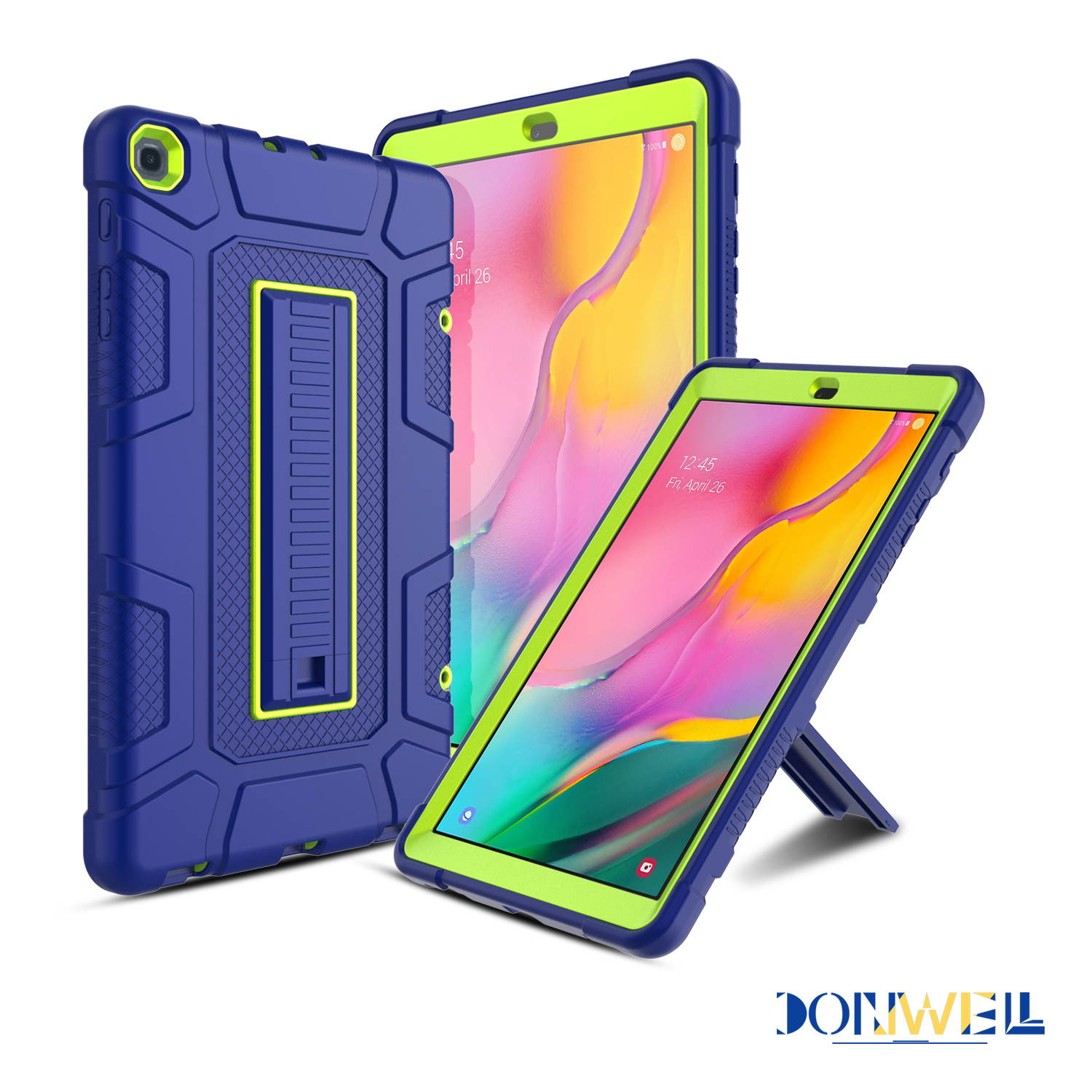 Donwell For Samsung Galaxy Tab A 10.1" 2019 SM-T510 Shockproof Tablet Stand Case Cover