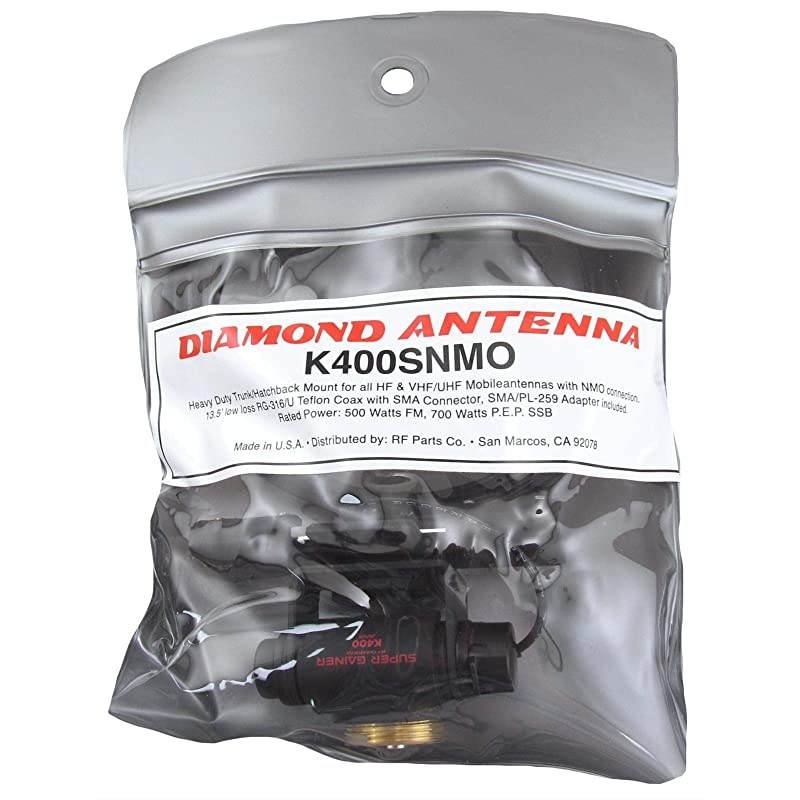 K400S-NMO Lip mount, 2-axis adjustable Antenna Vehicle Mount