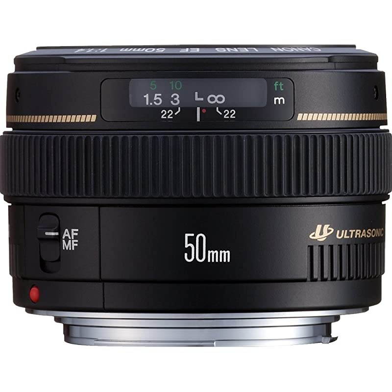 EF 50mm f/1.4 USM Standard & Medium Telephoto Lens with UV Protection Lens Filter - 58 mm