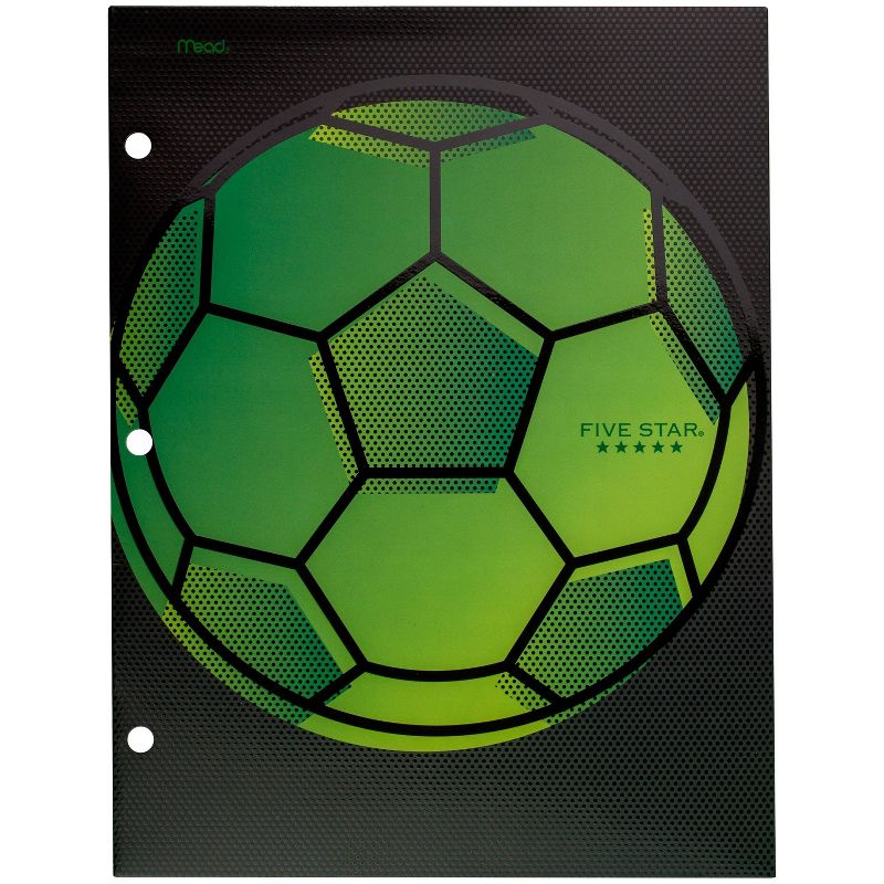 Five Star Soccer 2 Pocket Paper Folder