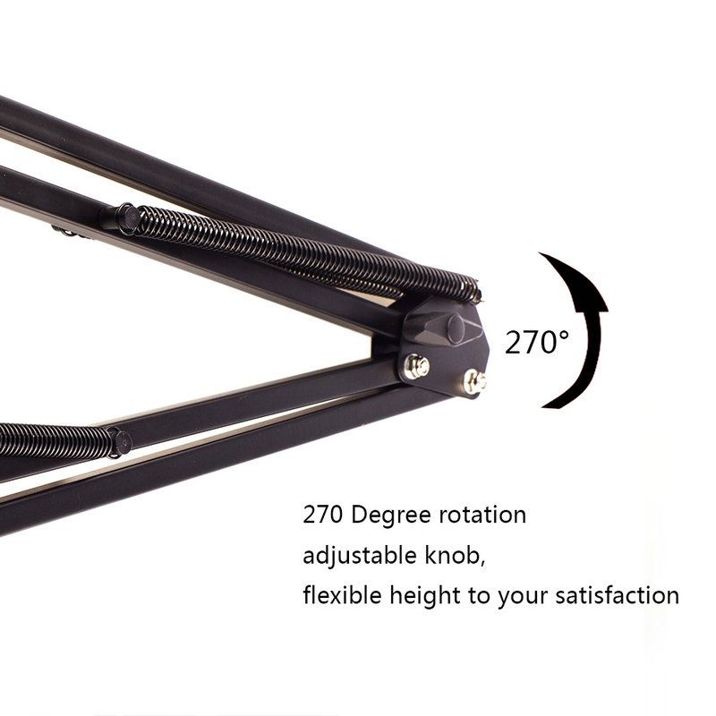 gold--BM800 Professional Suspension Microphone Kit Studio Live Stream Broadcasting Recording Condenser Microphone Set