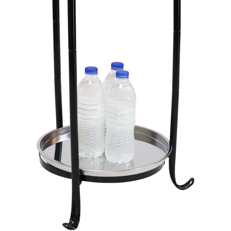 Northlight 28" Pre-Lit Burlap Squirrel with Santa Hat Christmas Outdoor Decoration