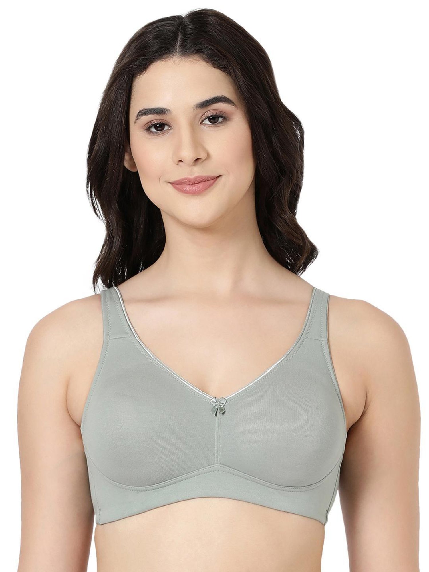 BLOSSOM Light Green Full Coverage Shaper Bra