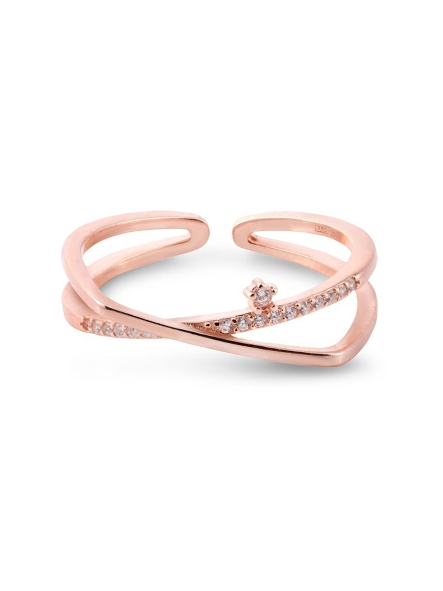 Palmonas Twist Rose Gold Ring