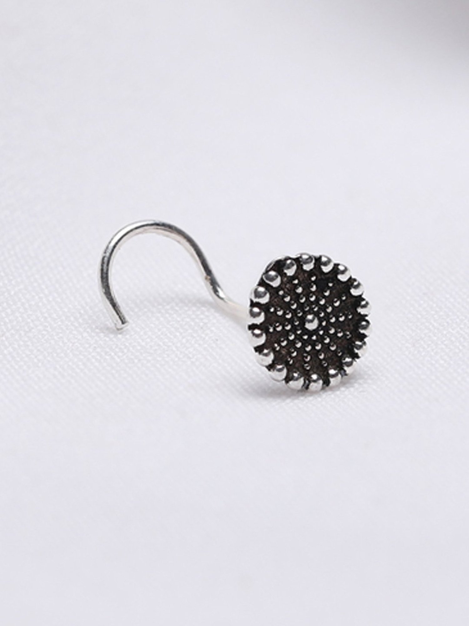 AVNI by GIVA 92.5 Sterling Silver Nosepin for Women