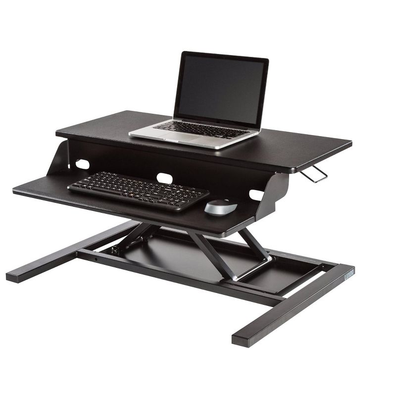 Luxor Level Up Pro 32W Adjustable Riser, Laminate Wood LVLUP