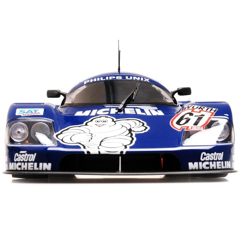 Sauber Mercedes C9 #61 J.-L. Schlesser "Michelin" Winner ADAC Supersprint 1987 Ltd Ed 504 pcs 1/18 Diecast Model Car Minichamps