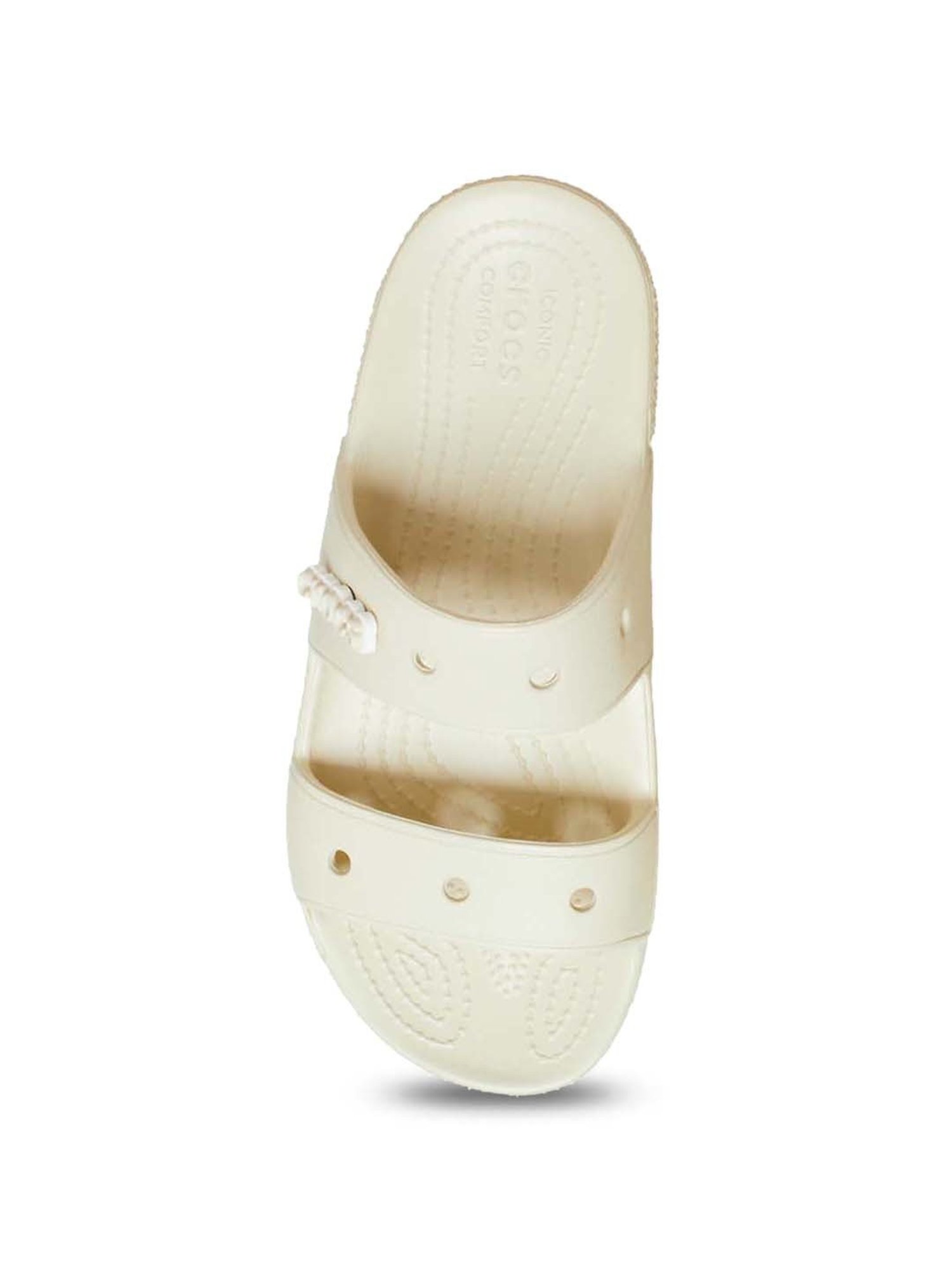 Crocs Men's Classic Bone White Casual Sandals