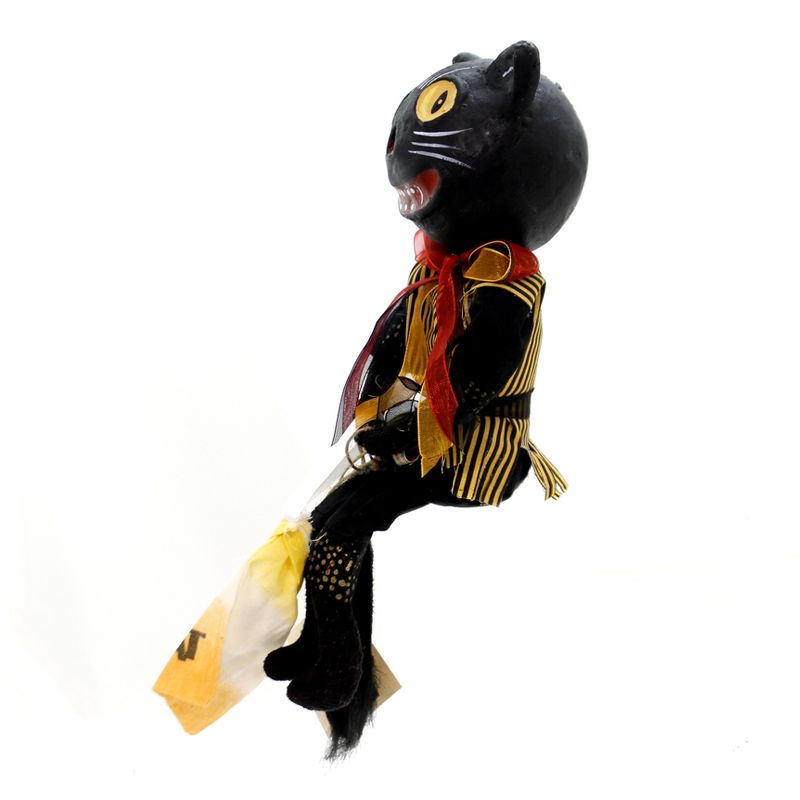 Joe Spencer 12.5" Patience Vintage Cat Halloween Primitive Trick Treat  -  Decorative Figurines