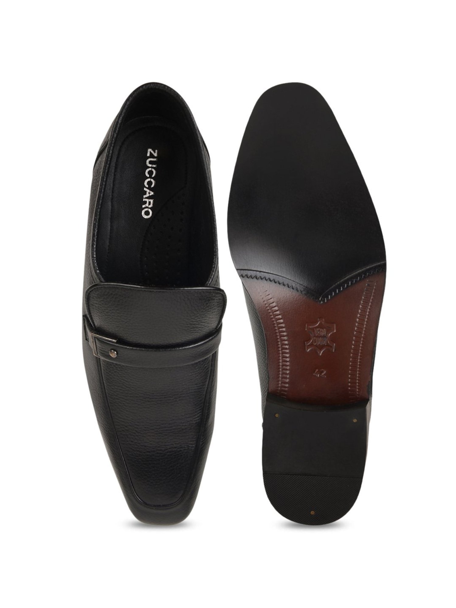 Zuccaro by Regal Men's Black Formal Loafers