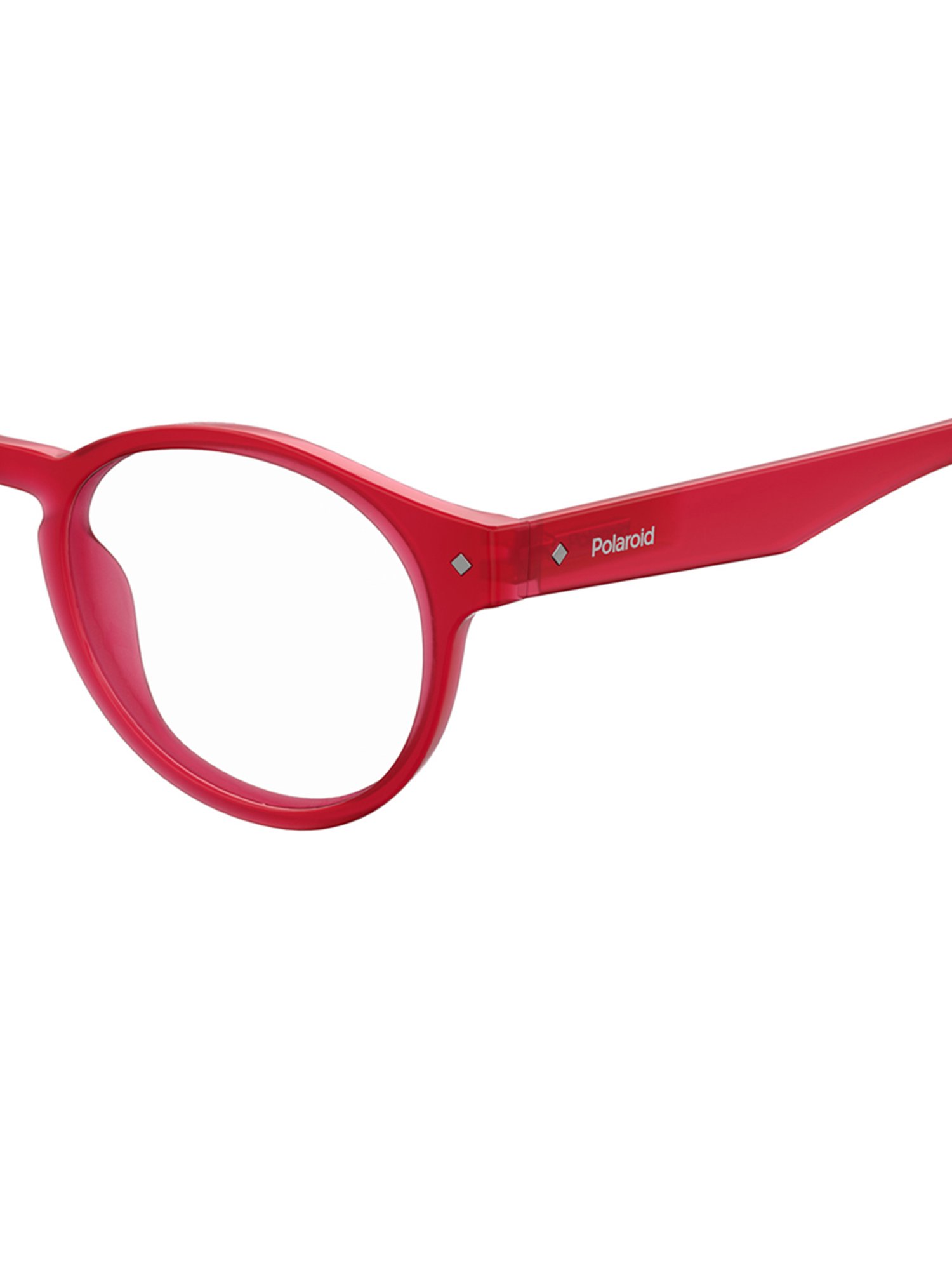 Polaroid Red Round Unisex Reading Glasses Power: +1.50