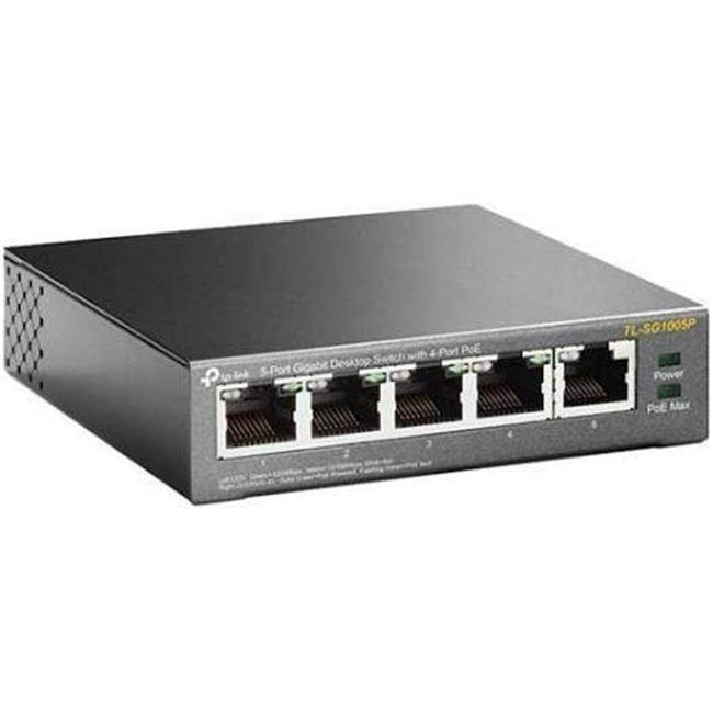 TP Link TL-SG1005P 5-Port Gigabit Desktop Switch with 4-Port PoE