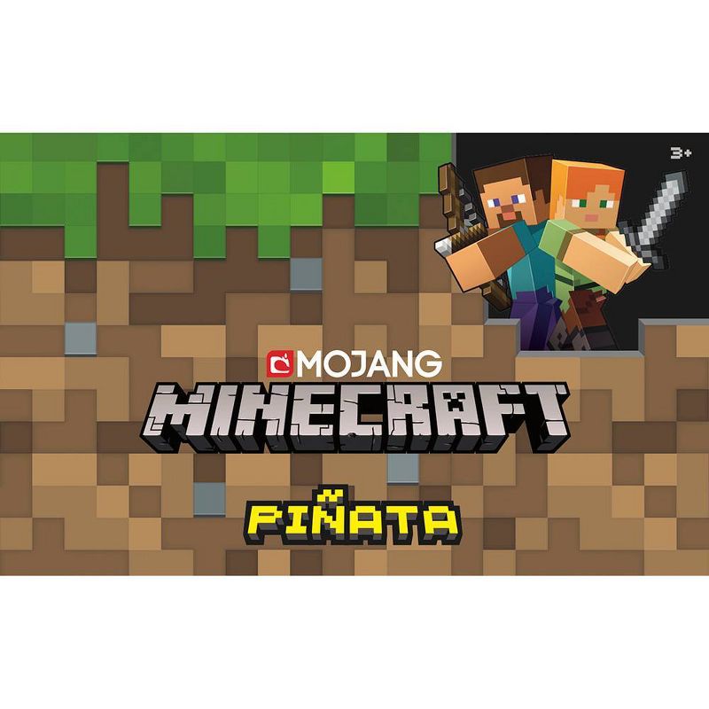 Minecraft Creeper 3D Pinata