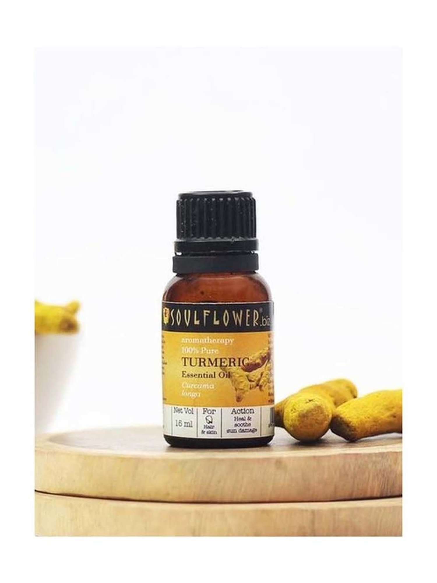 Soulflower Essential Oil Turmeric - 15 ml