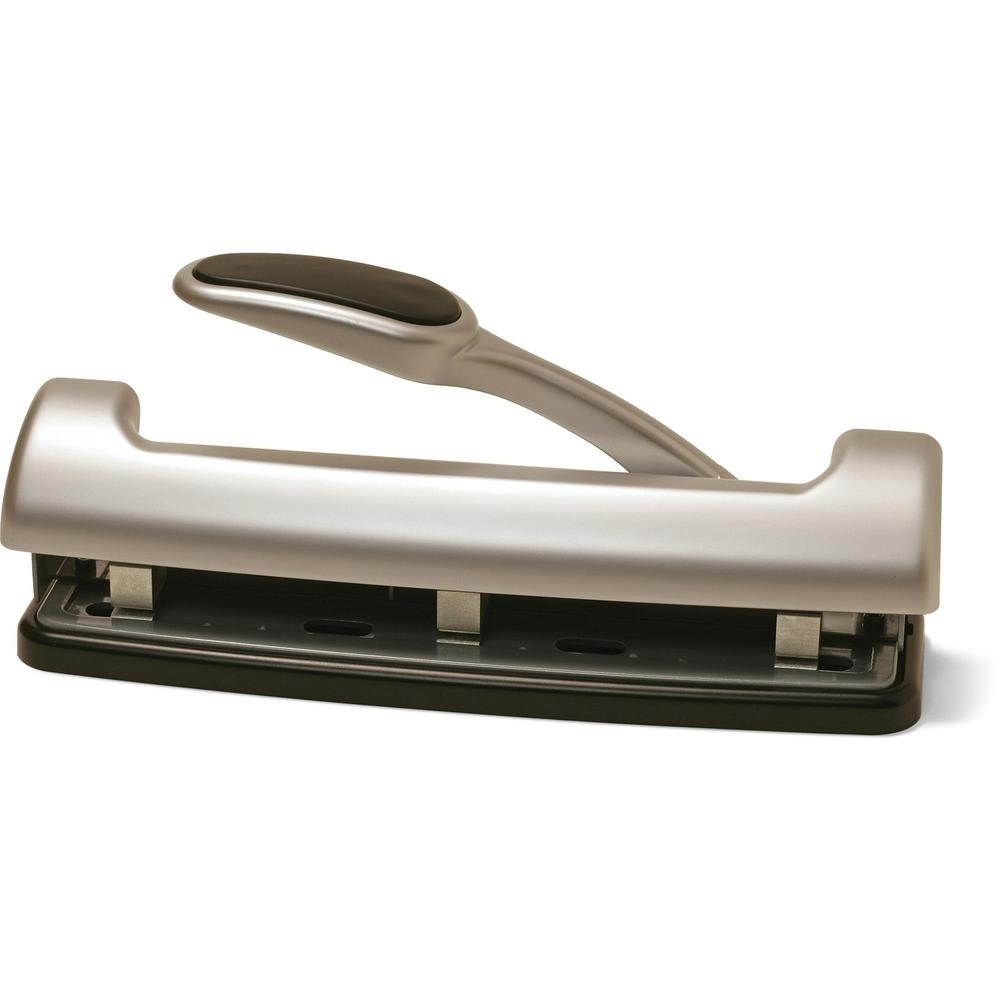 Officemate International Corp OIC90050 2-3 Hole Puncher- Adjustable- w- Lever Handle- 15-SH Capacity