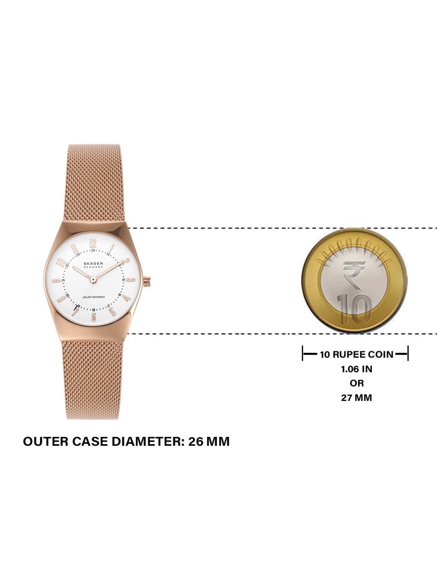 Skagen SKW3078 Grenen Lille Analog Watch for Women