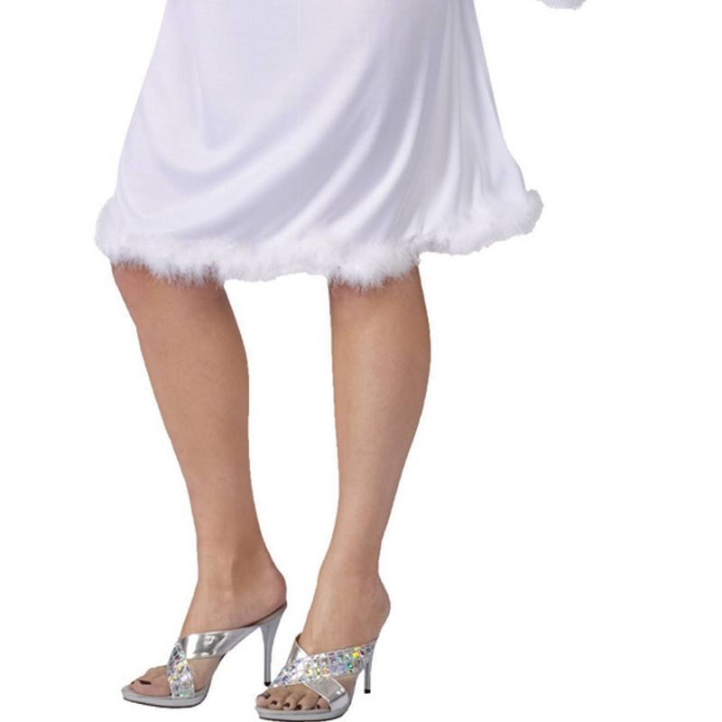 Adult Angel Halloween Costume White XXL
