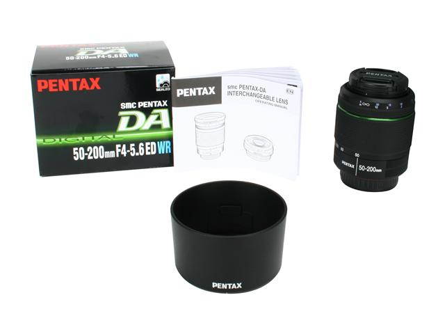 PENTAX 21870 DA 50-200mm f/4-5.6 ED WR Lens Black