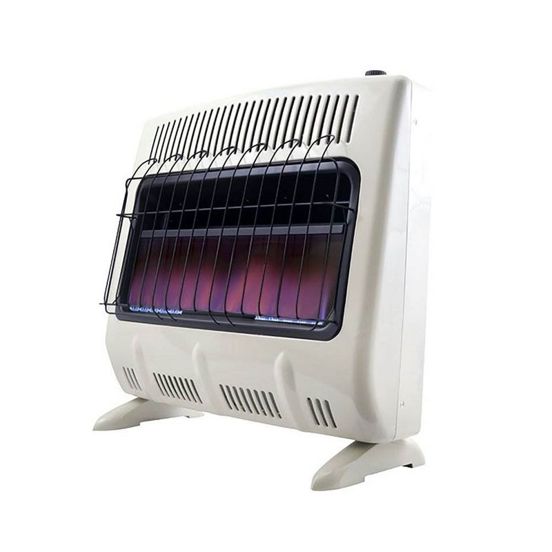 Mr Heater 30000 BTU Vent Free Blue Flame Natural Gas Wall or Floor Indoor Heater