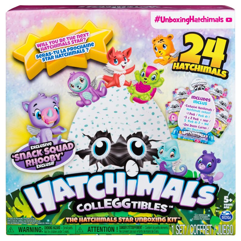 Hatchimals CollEGGtibles - The Hatchimals Star Unboxing Kit with Assorted Hatchimals