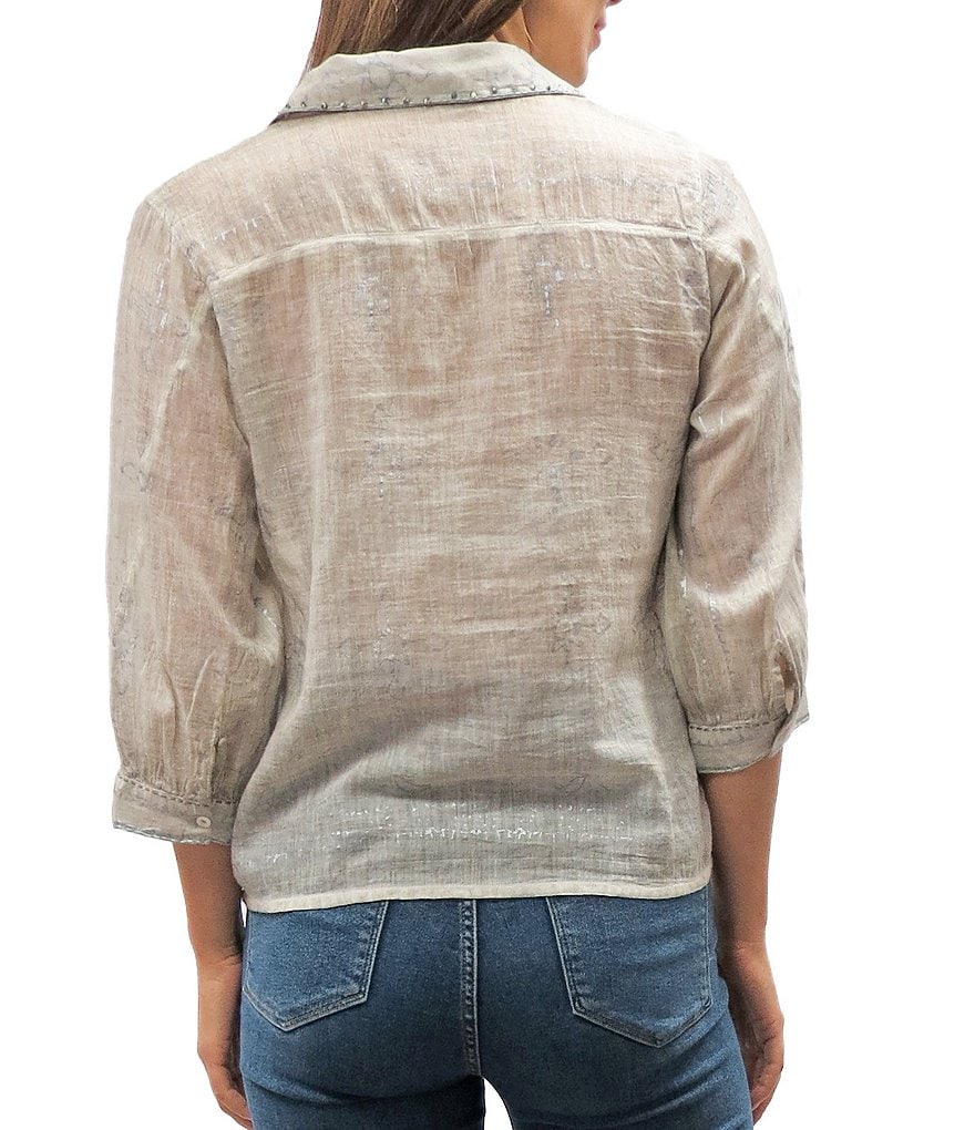 Karyn Seo Jana Embroidered Top