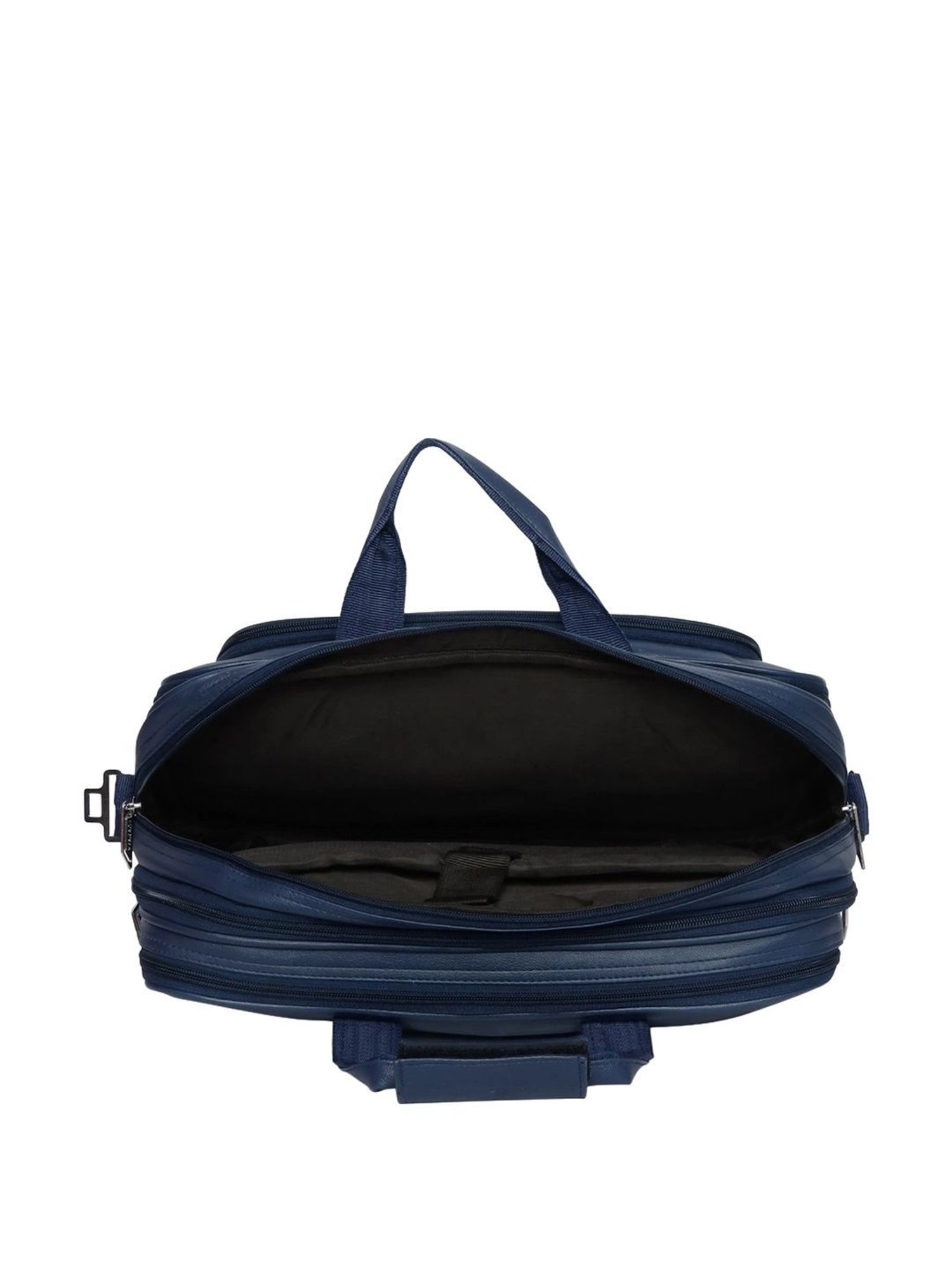 Priority Navy Synthetic Large Messenger Bag