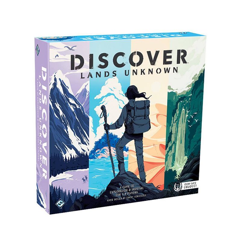 Fantasy Flight Games Discover Lands Unknown Board Game