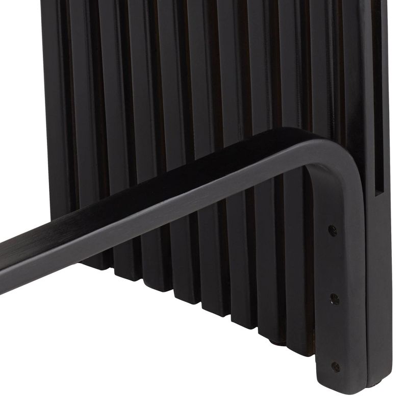 Ladder Barstool Seat Black - Riverstone Furniture Collection