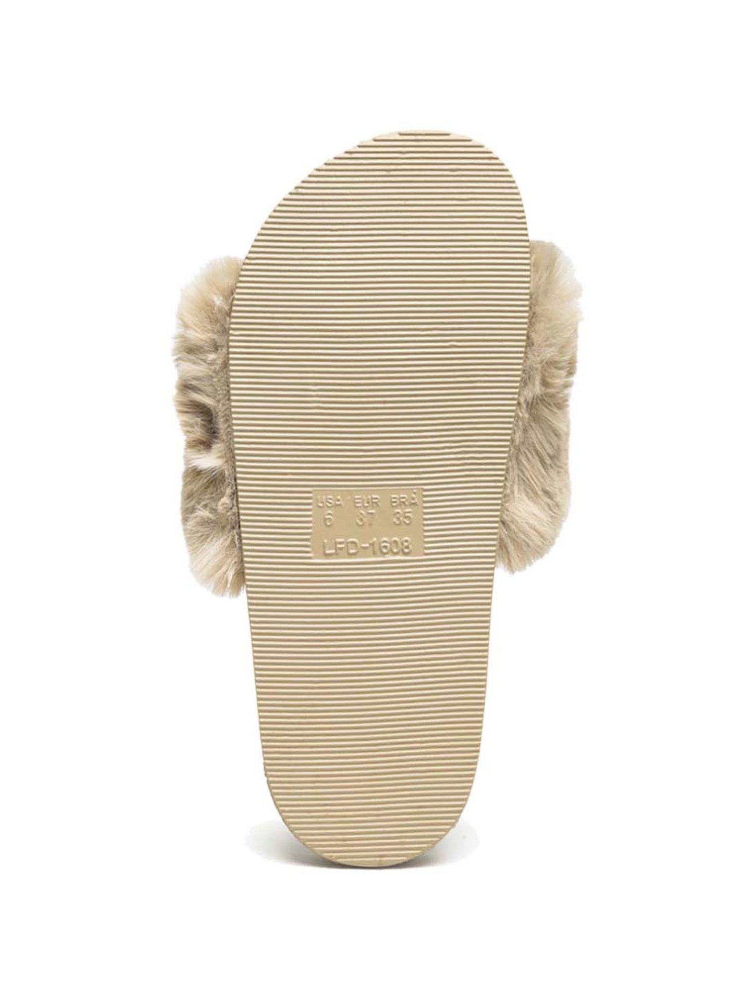 London Rag Women's Beige Casual Slides