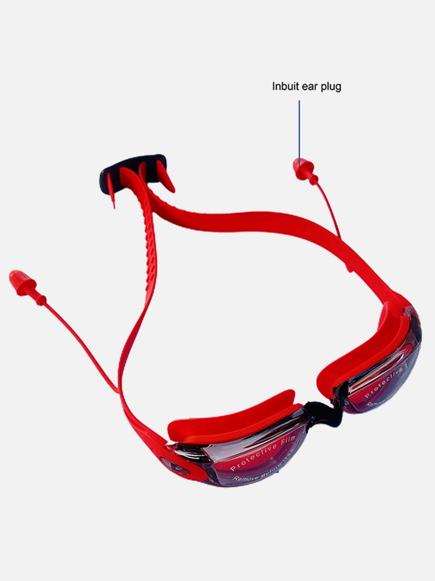 Speedo Unisex Adult Aquapulse Pro Mirror-Lens Swim Goggles (Grey)