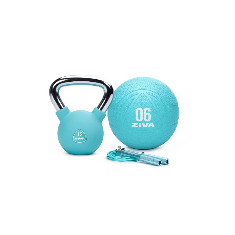 ZIVA Chic Functional Workout Kit - Turquoise
