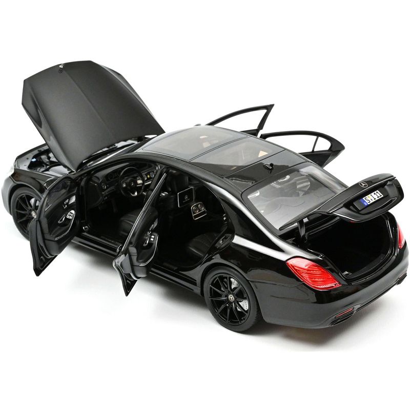 2018 Mercedes Benz S-Class AMG-Line Black 1/18 Diecast Model Car by Norev