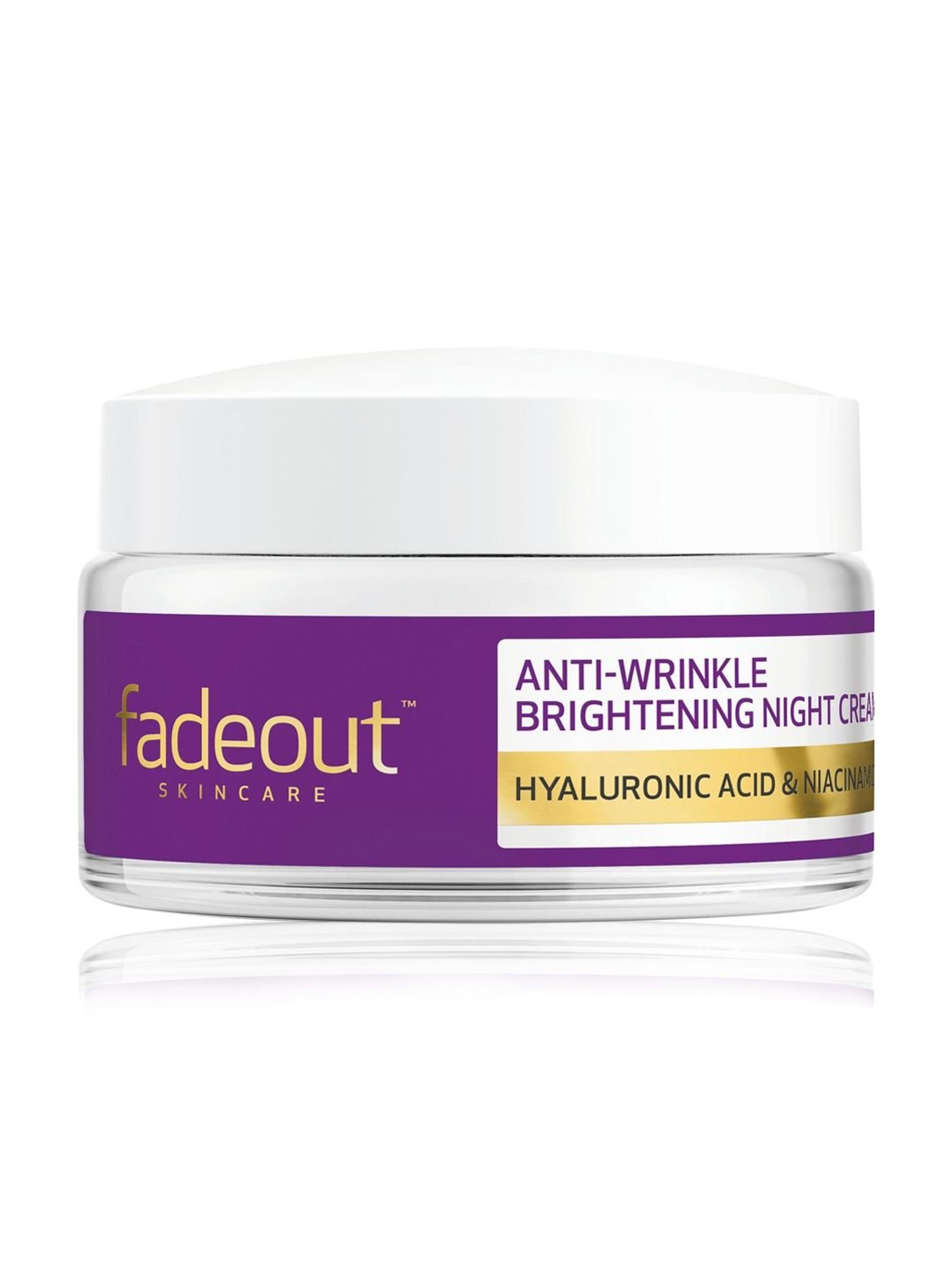 Fade Out Anti Wrinkle Brightening Night Cream - 50 ml