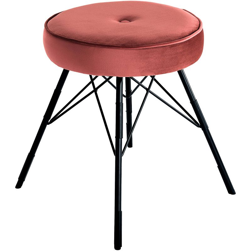 2pc Avery Stool Set Red - Adore Decor