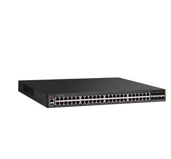 Brocade ICX7250-48P Switch - L3 - Managed - 48 X 10/100/1000 (Poe+) + 8 X 1 Gigabit Ethernet Sfp+ - Rack-Mountable - Poe+ (720 W)
