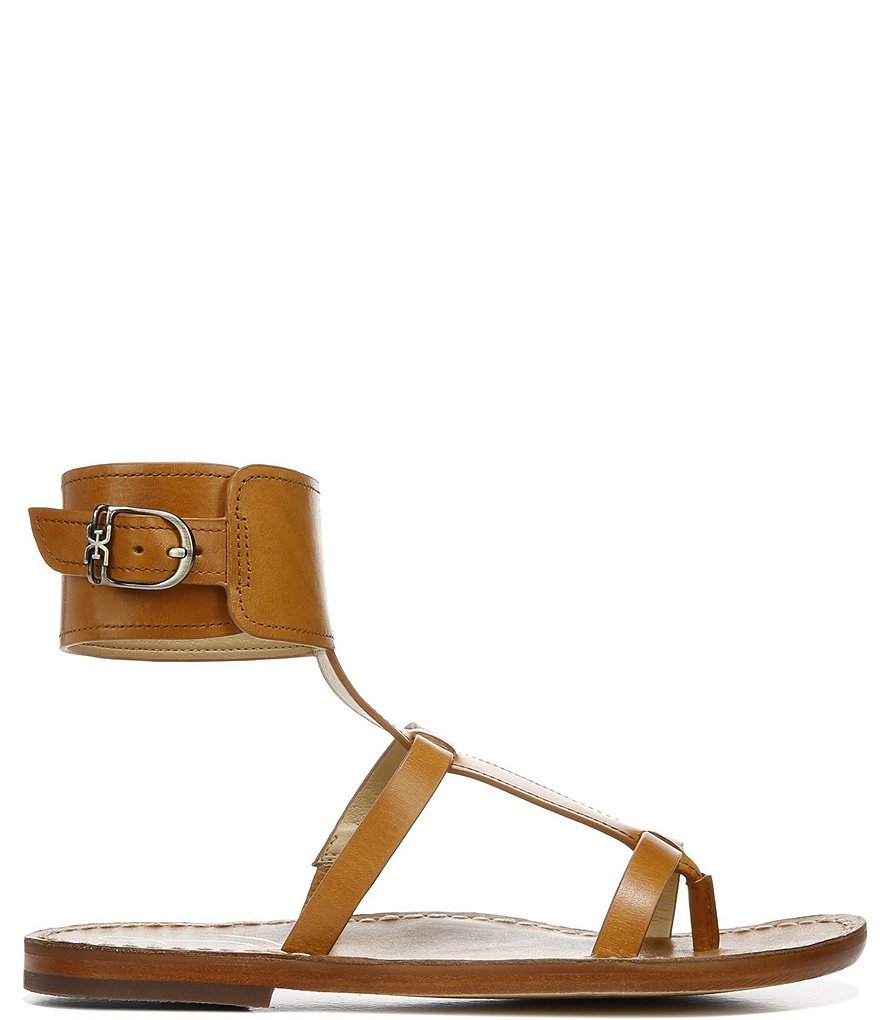 Sam Edelman Mollie Leather Ankle Band Thong Sandals