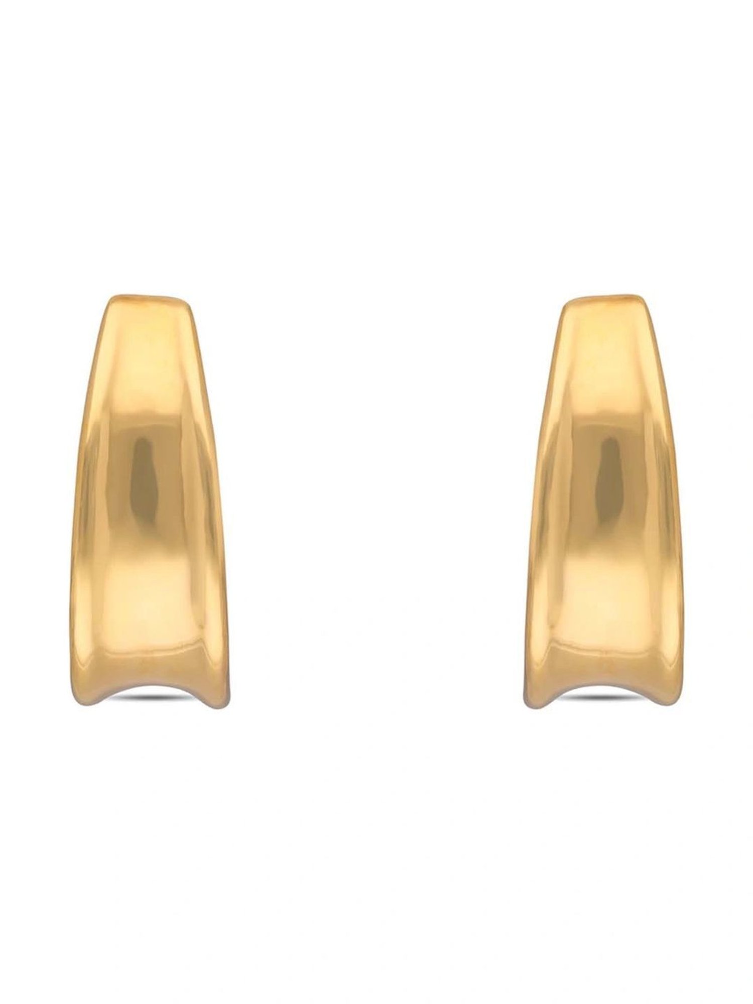 CKC Elegant Gold Plain Hoop: A Touch of Fancy