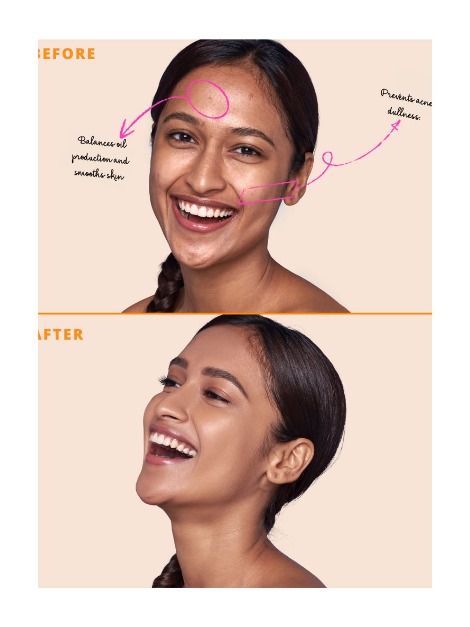 TYPE BEAUTY Matte Up SPF 50 PA++++ Serum Foundation Nutmeg - 30 ml