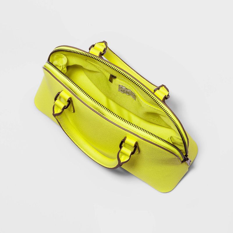 Favore Tan Solid Medium Satchels