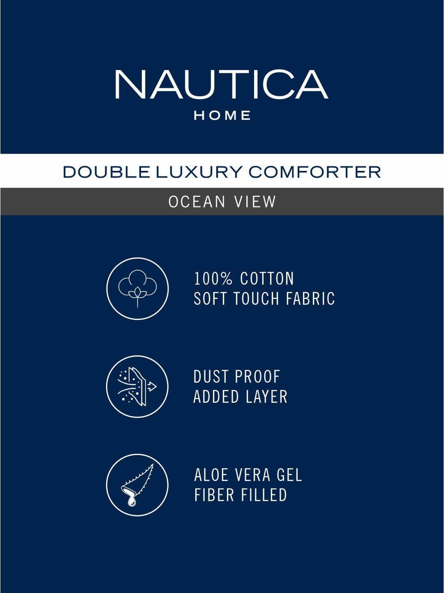 King 3pc Rhapsody Comforter Set Blue - Ayesha Curry