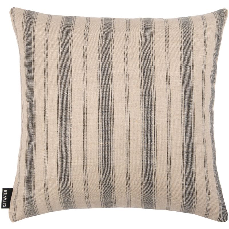 Varina Pillow - Blue/Natural - 16" x 16" - Safavieh
