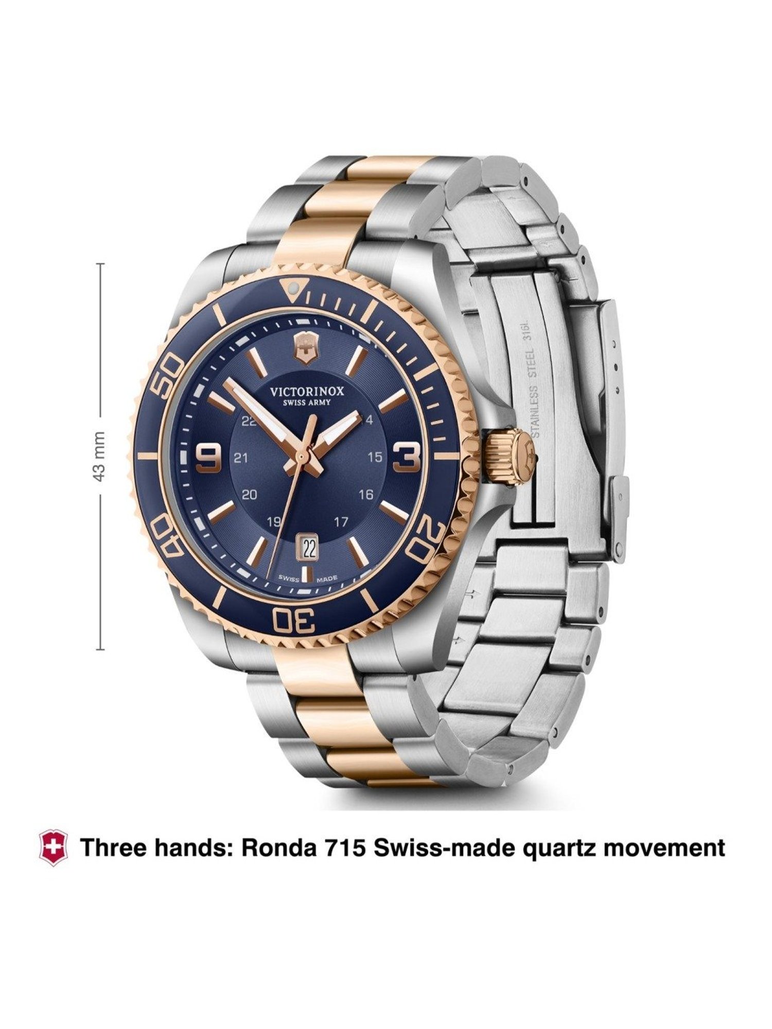 VICTORINOX V241950 Maverick Analog Watch for Men