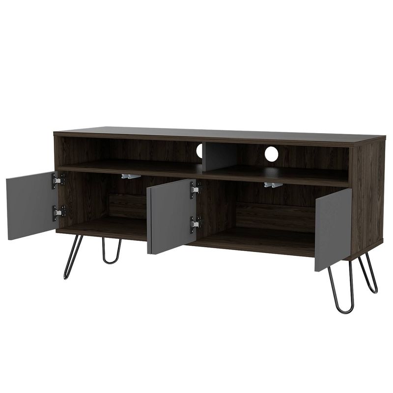 Aster Media Console Table Brown - RST Brands