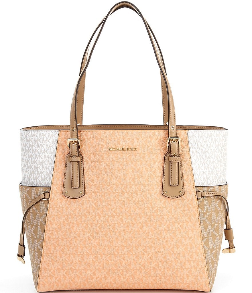 Michael Kors Signature Voyager East West Tote Bag