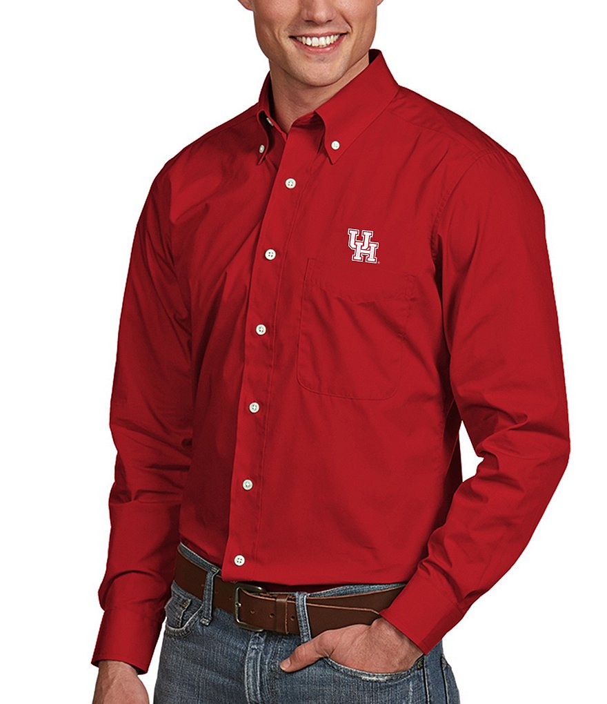 Antigua NCAA Dynasty Long-Sleeve Woven Shirt